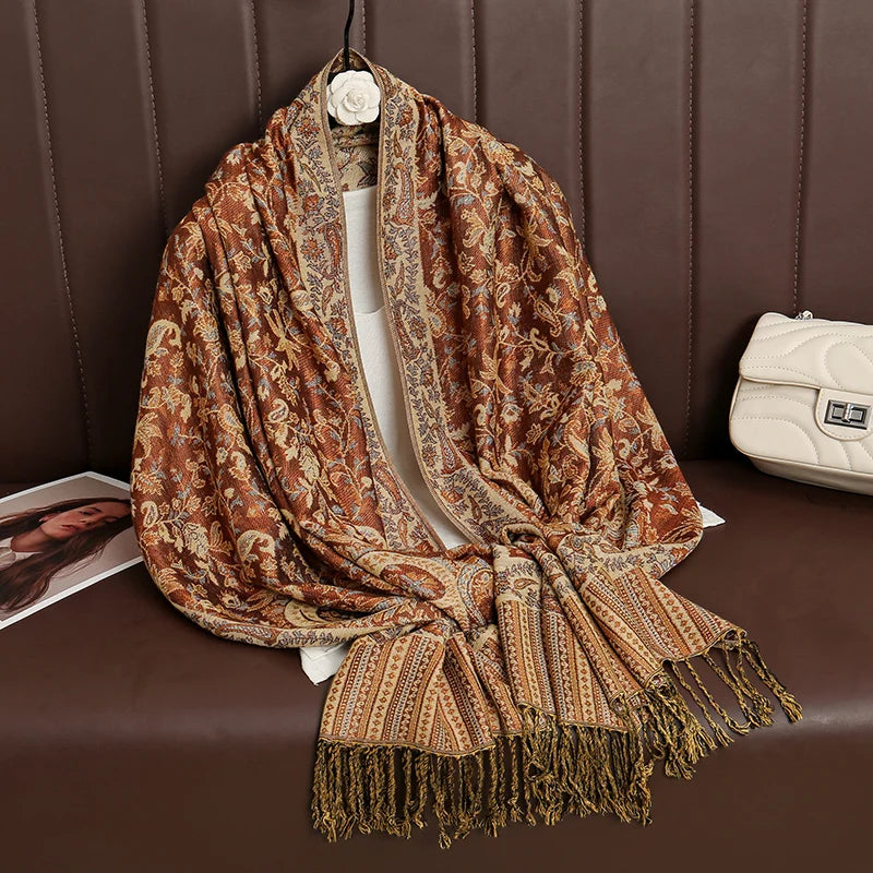 Foulard Print Shawl