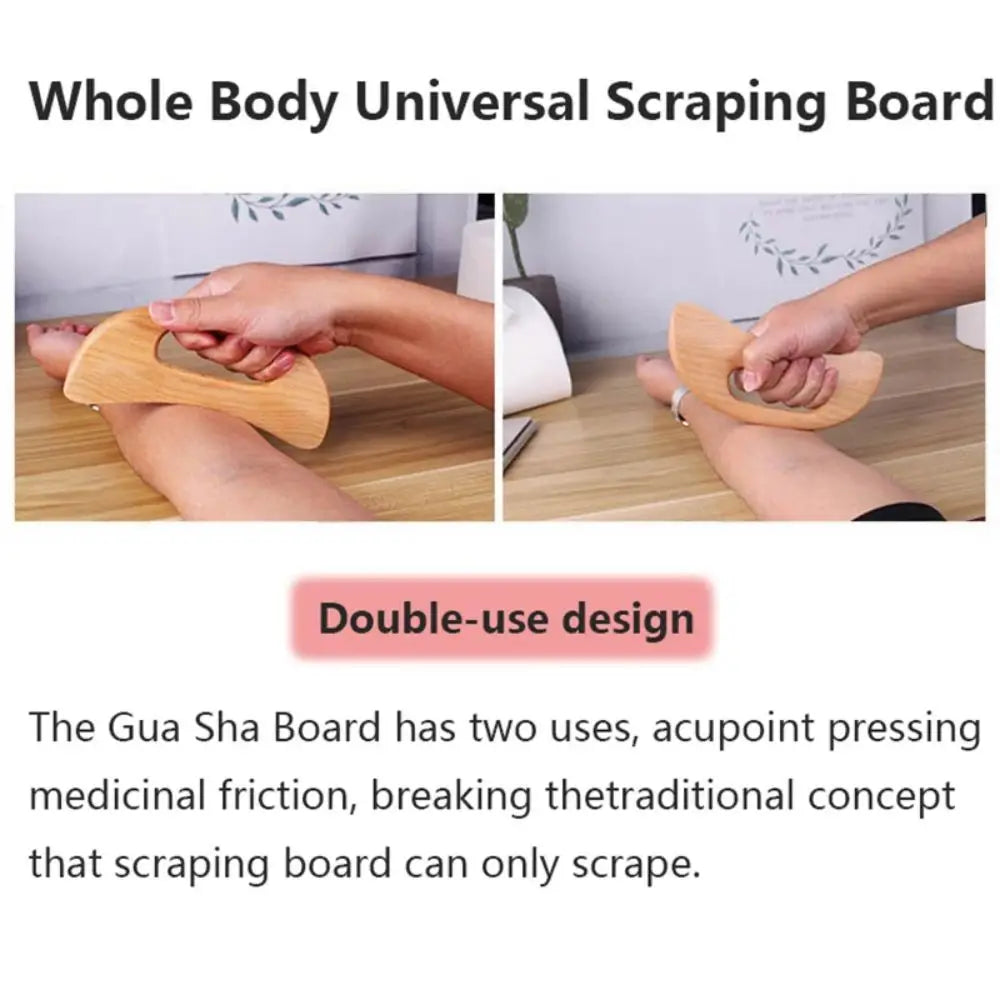 Wooden Gua Sha  Scraper