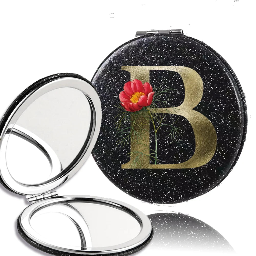 Glint Letter Floral Mirror