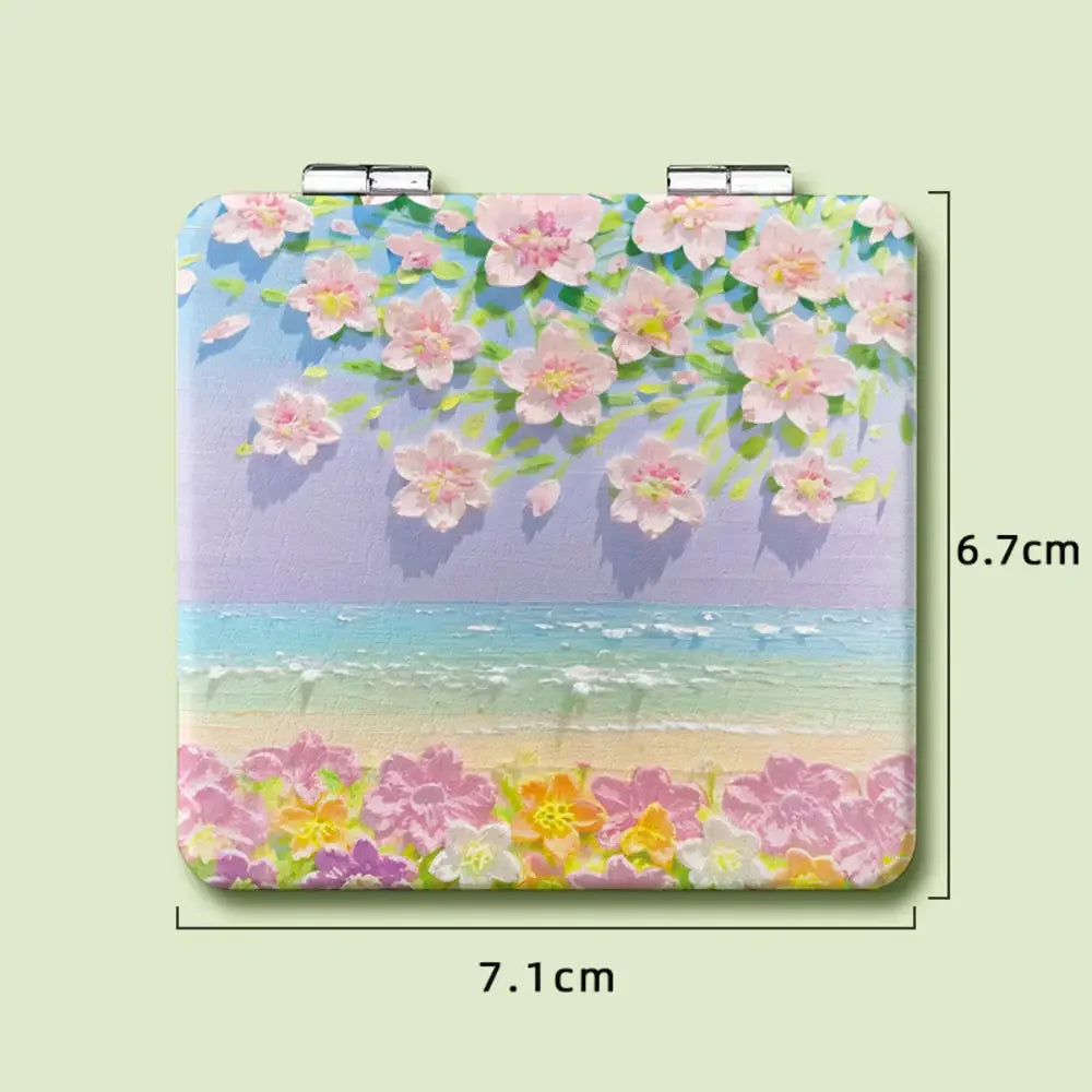 Floral Pocket Mirror