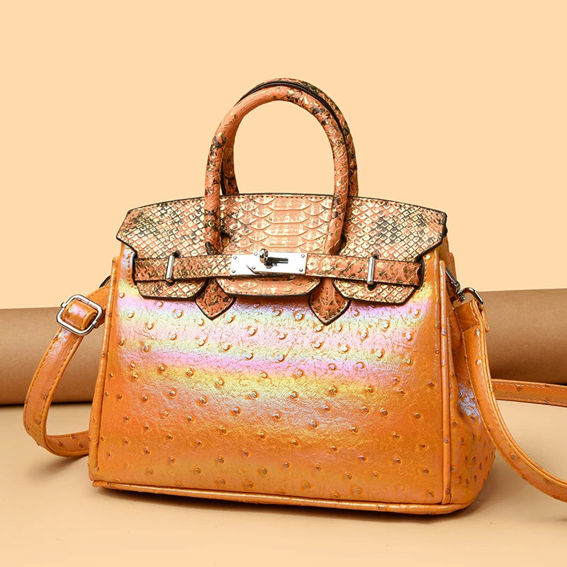 Oil Wax Leather Handbag