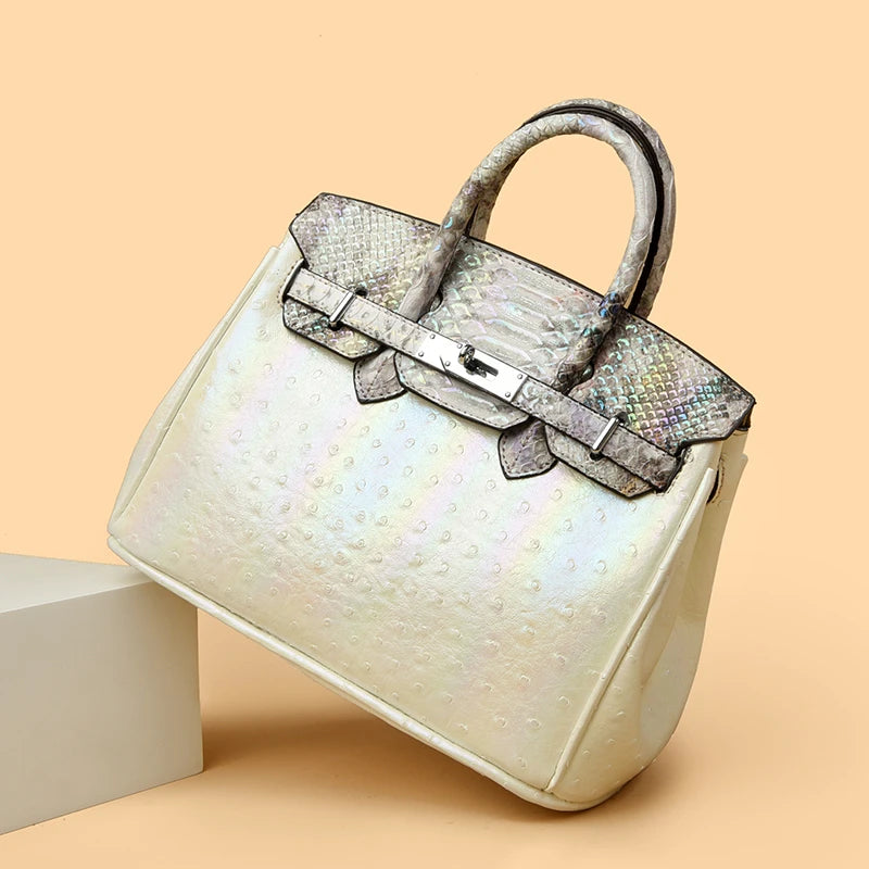 Oil Wax Leather Handbag