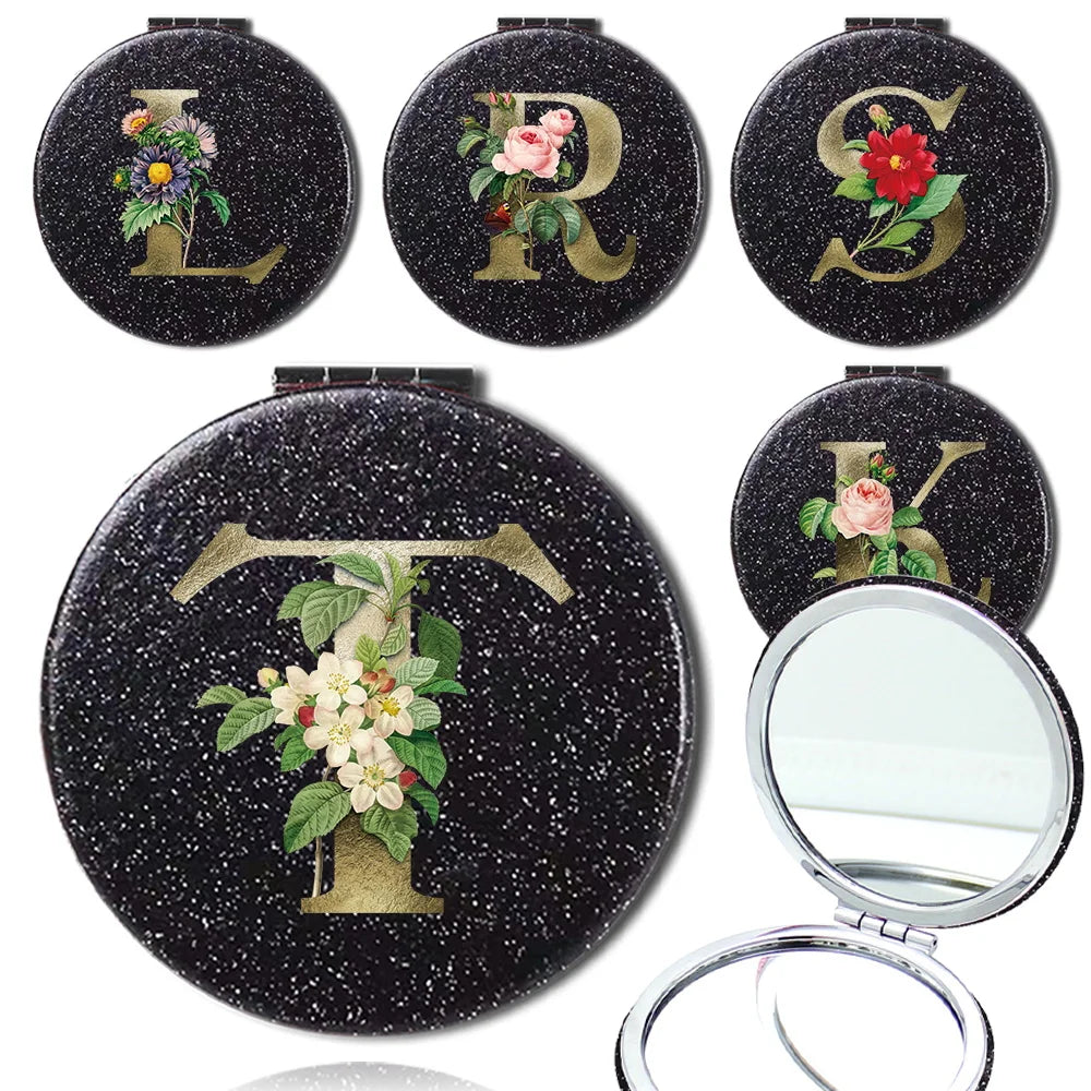 Glint Letter Floral Mirror