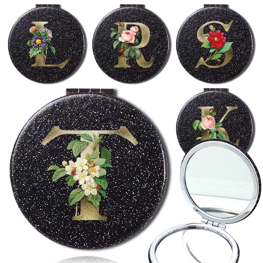 Glint Letter Floral Mirror