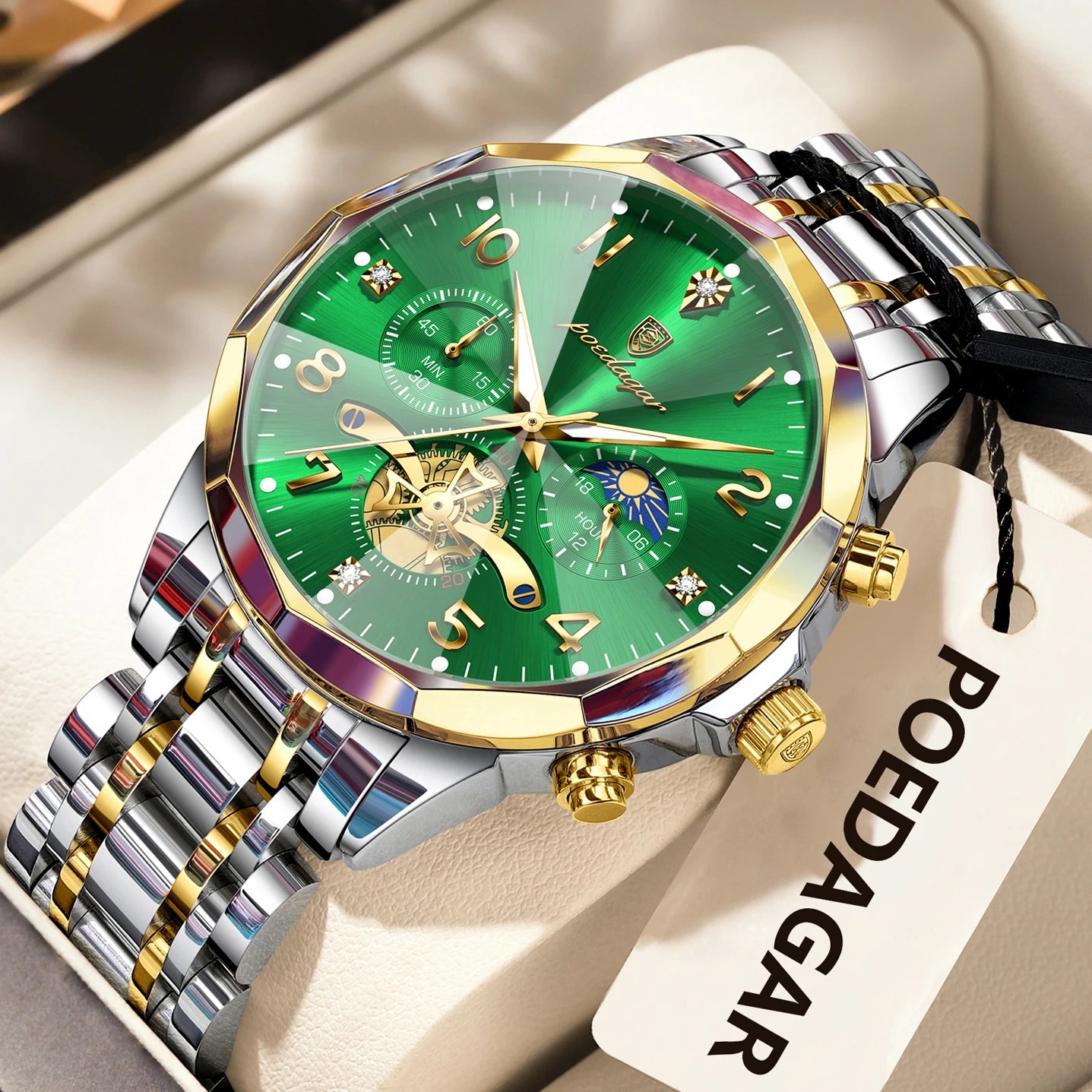 POEDAGAR 939 LUXURY MENS WATCH