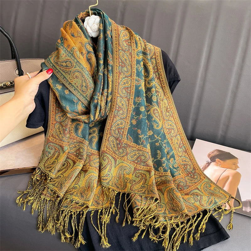 Foulard Print Shawl