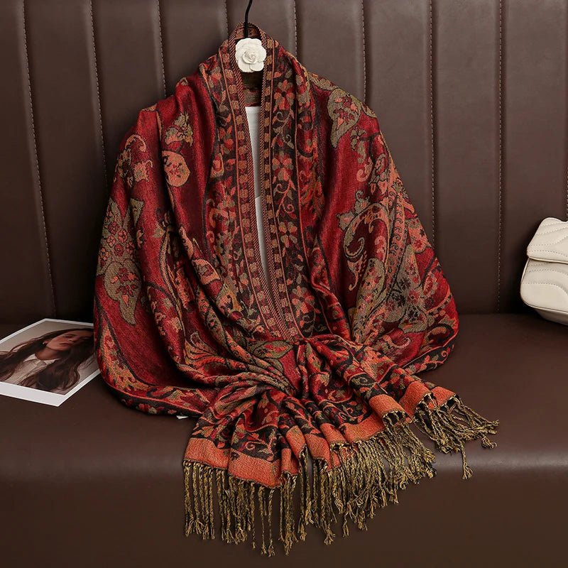 Foulard Print Shawl