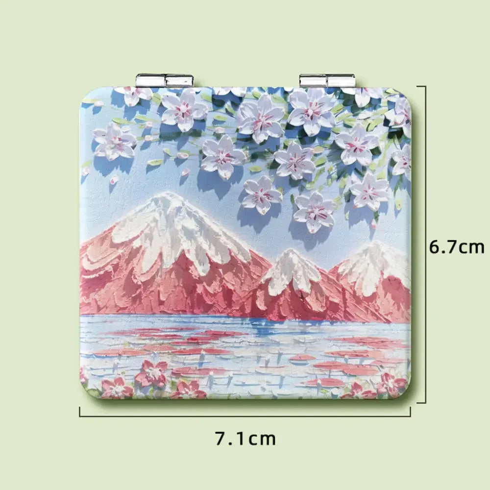 Floral Pocket Mirror