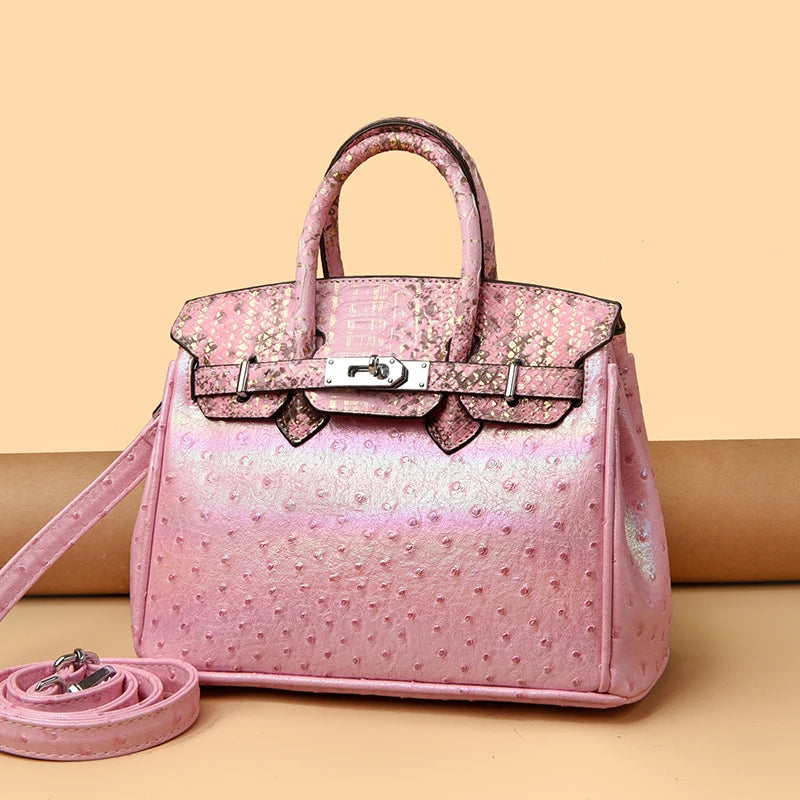 Oil Wax Leather Handbag