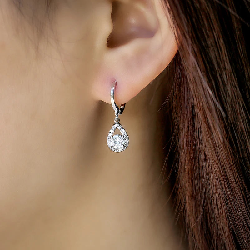 Waterdrop Crystal Earrings