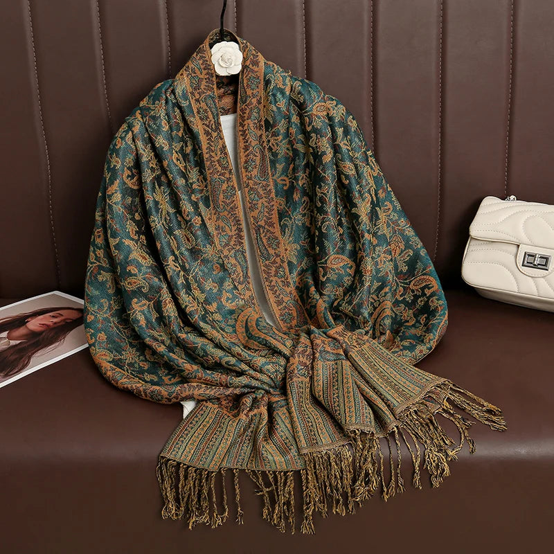 Foulard Print Shawl