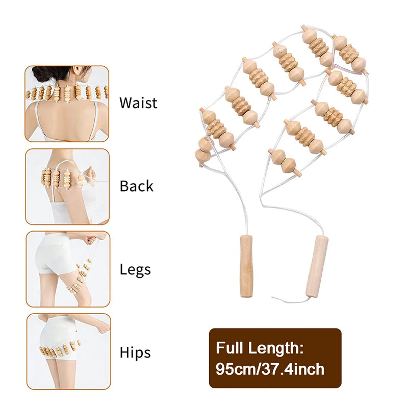 Wood Therapy Rope Massager