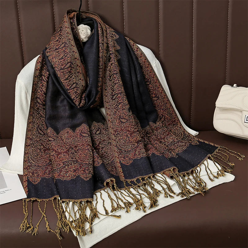 Foulard Print Shawl