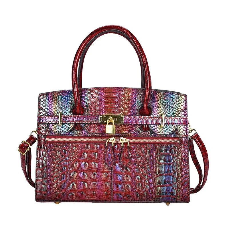 Double Zip High Sense Handbag