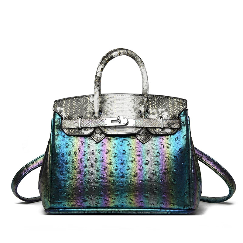 Oil Wax Leather Handbag