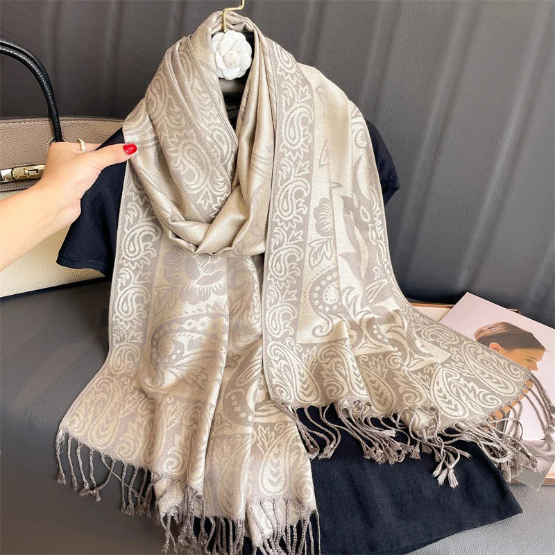 Foulard Print Shawl