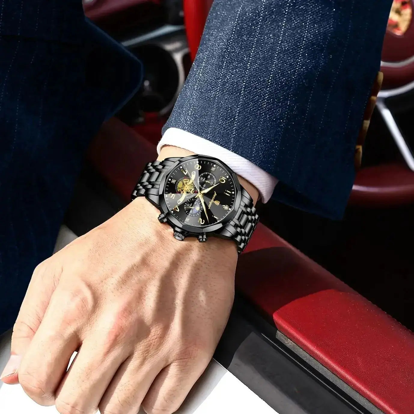 POEDAGAR 939 LUXURY MENS WATCH