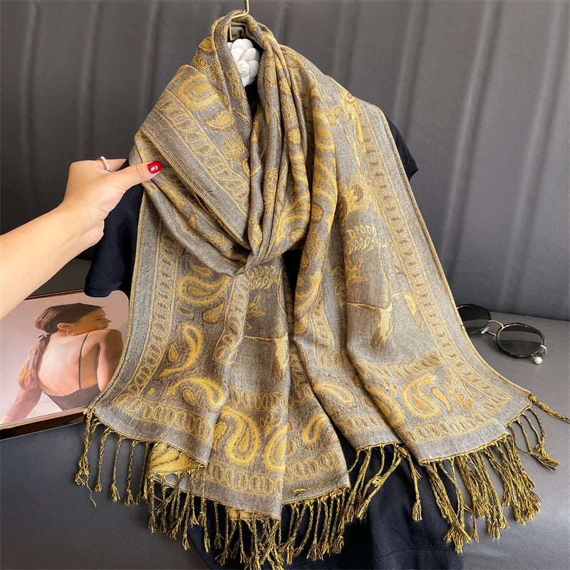 Foulard Print Shawl