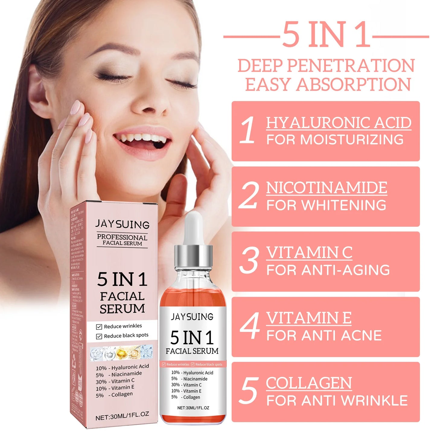 5 In 1 Facial Serum