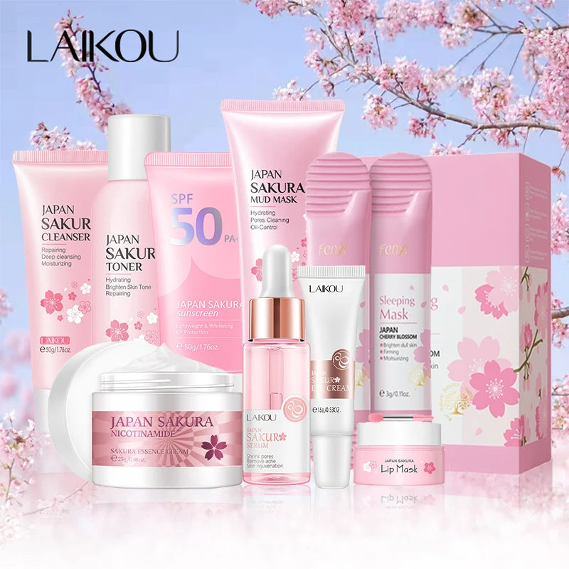 Sakura Skin Care Set