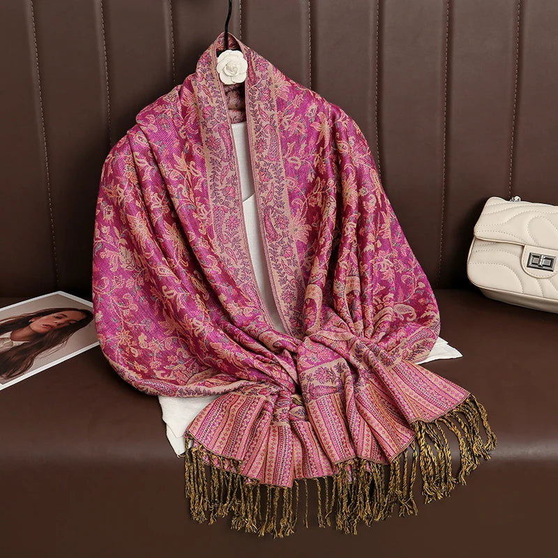 Foulard Print Shawl