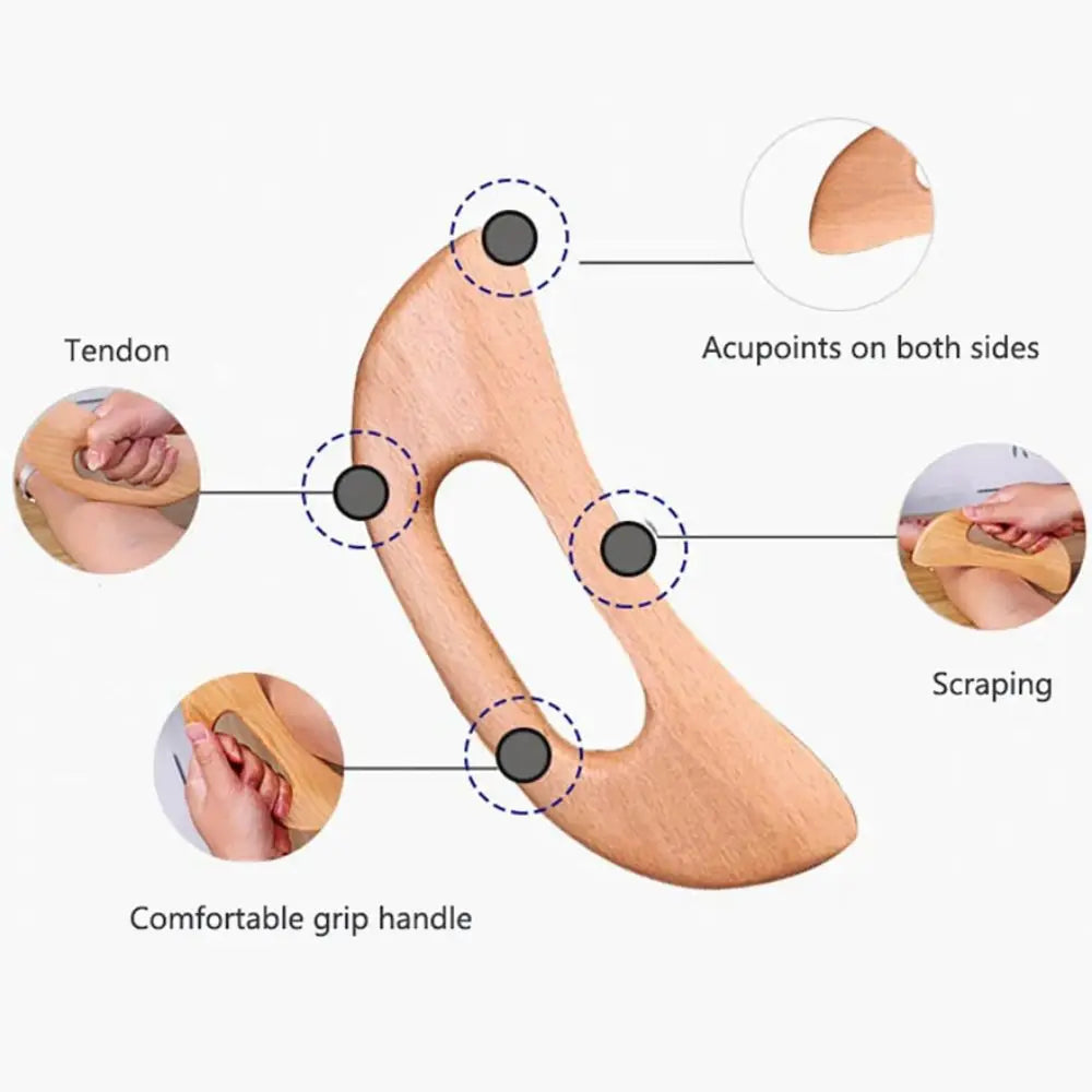 Wooden Gua Sha  Scraper