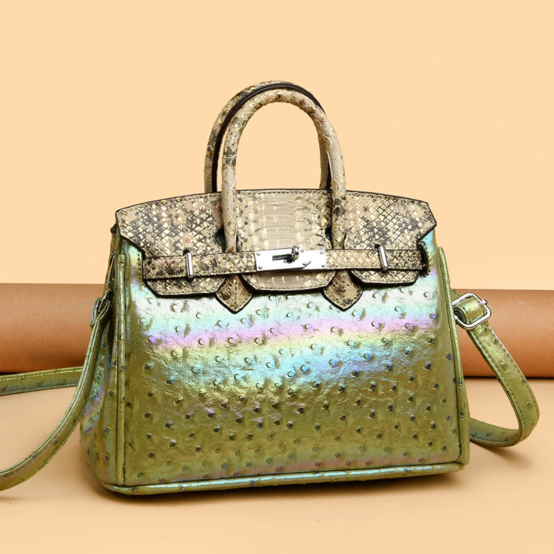 Oil Wax Leather Handbag