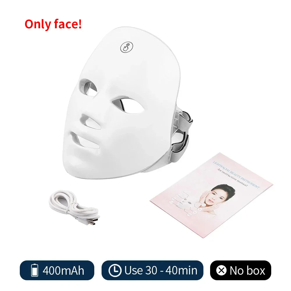 Wireless  LED Face And Neck Mask