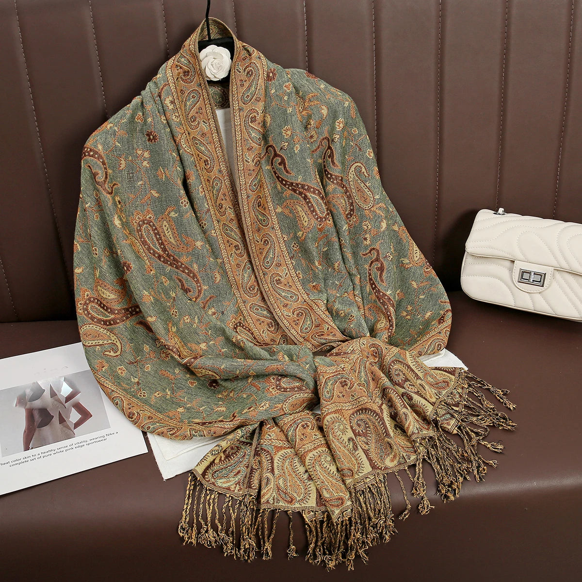 Foulard Print Shawl