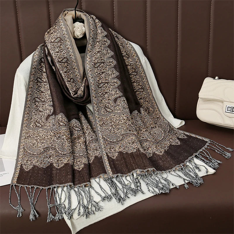 Foulard Print Shawl