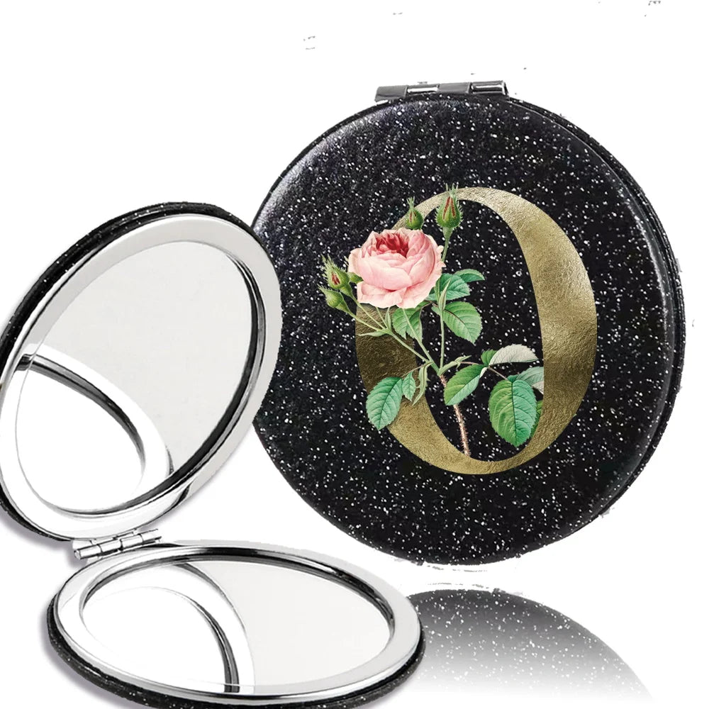 Glint Letter Floral Mirror