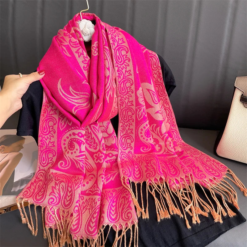 Foulard Print Shawl