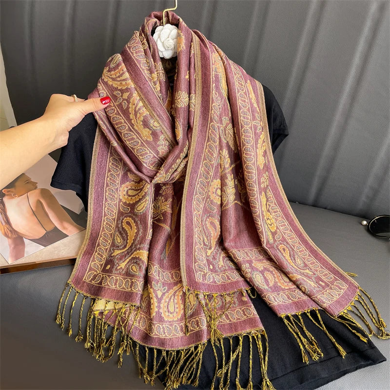 Foulard Print Shawl