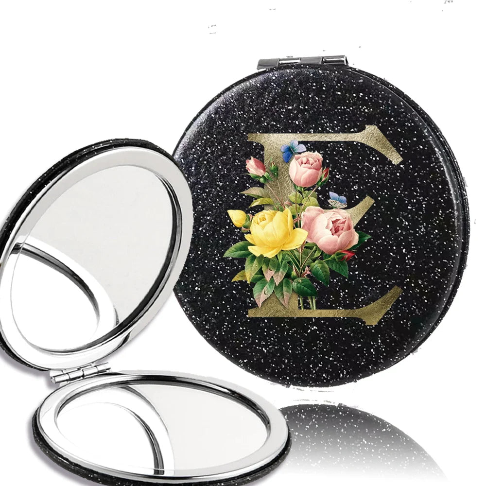 Glint Letter Floral Mirror
