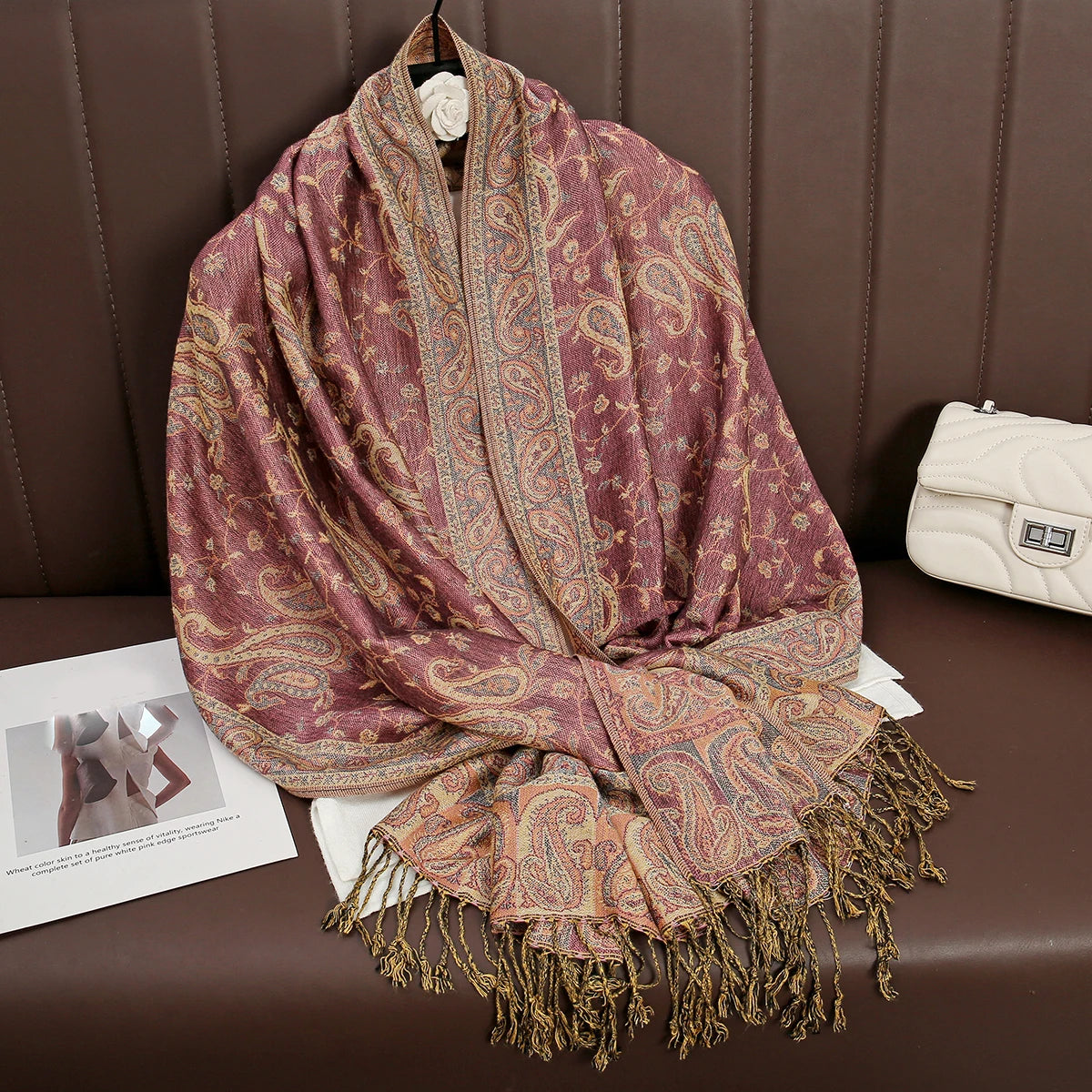 Foulard Print Shawl