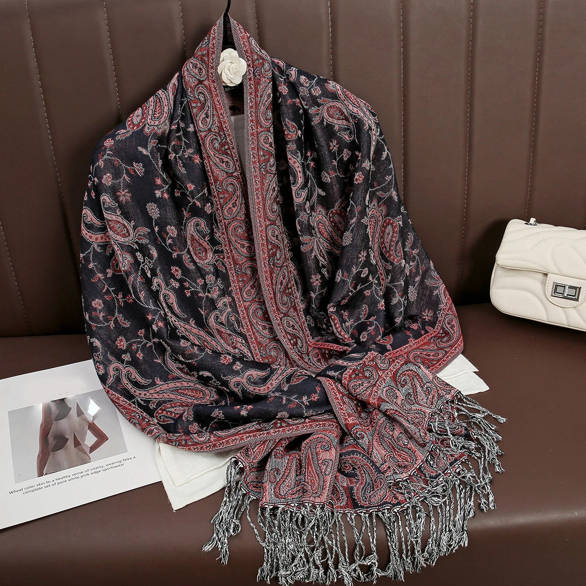Foulard Print Shawl