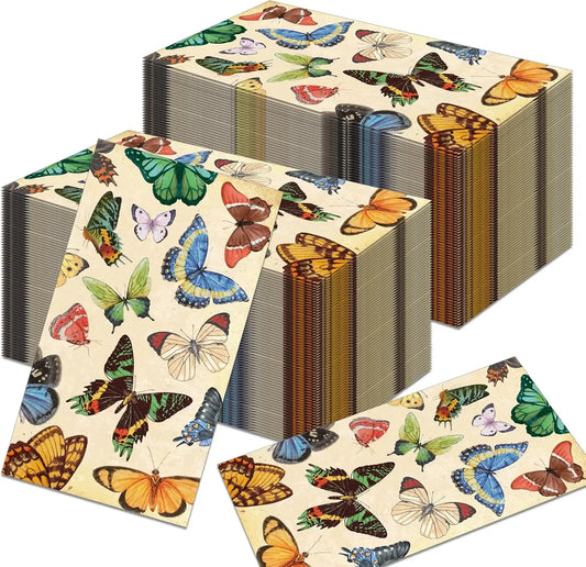 Vintage Butterfly Paper Napkins