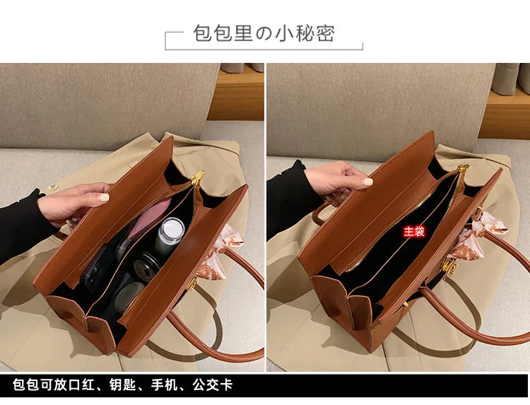 Spacious Birkin Versatile Handbag