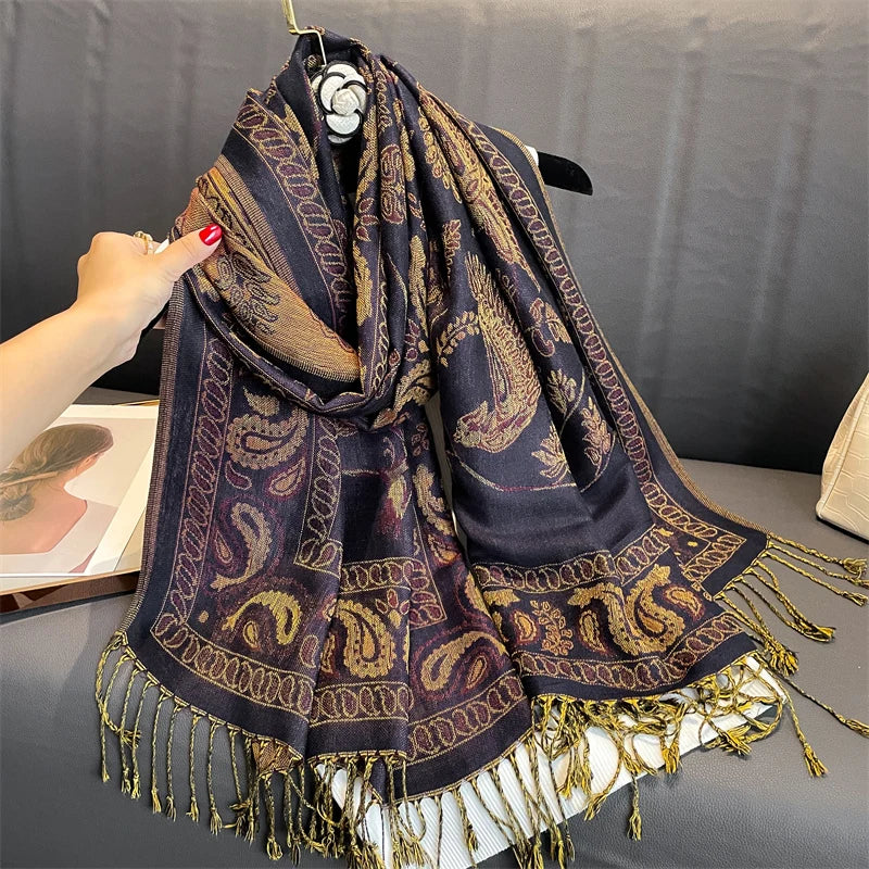 Foulard Print Shawl