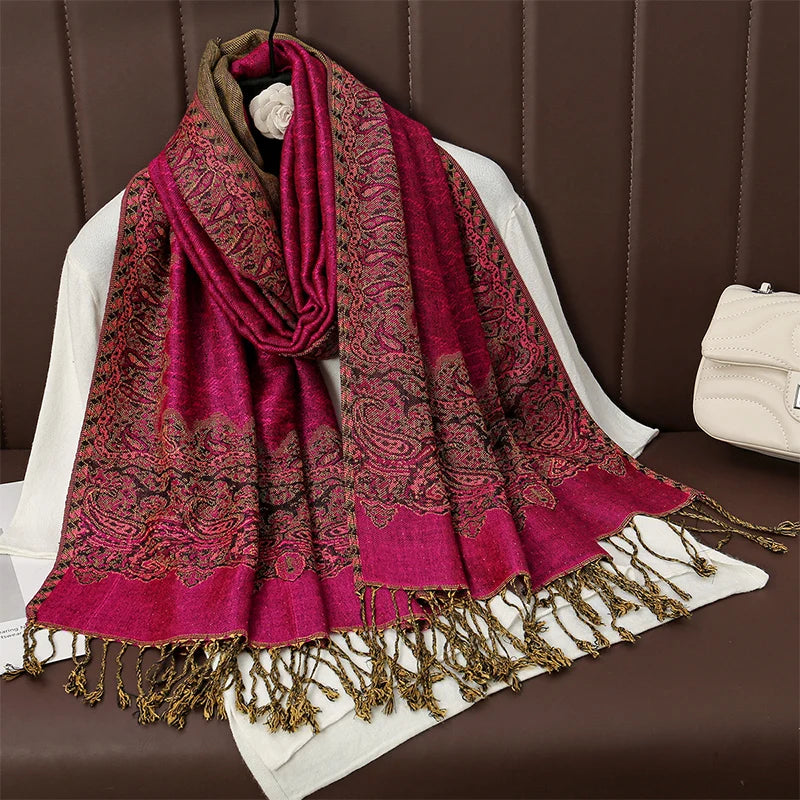 Foulard Print Shawl