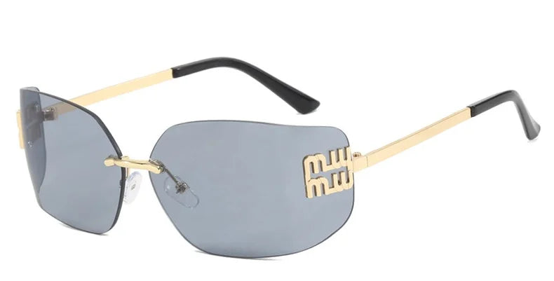 MUI MUI CURVED LUXURY SUNGLASSES