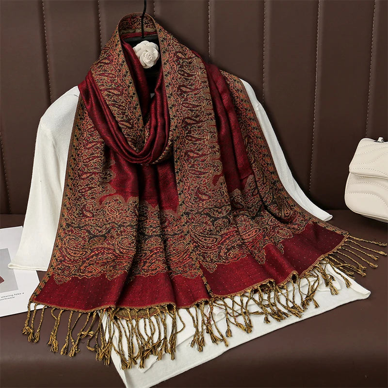 Foulard Print Shawl
