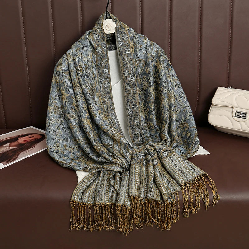 Foulard Print Shawl