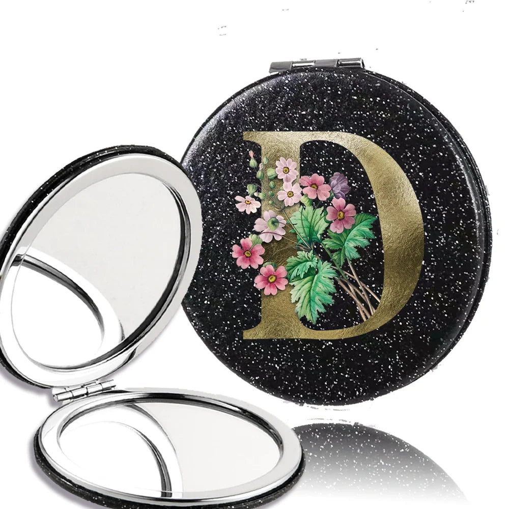 Glint Letter Floral Mirror