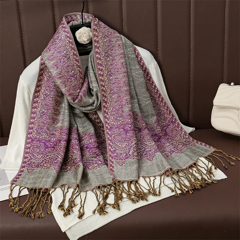 Foulard Print Shawl