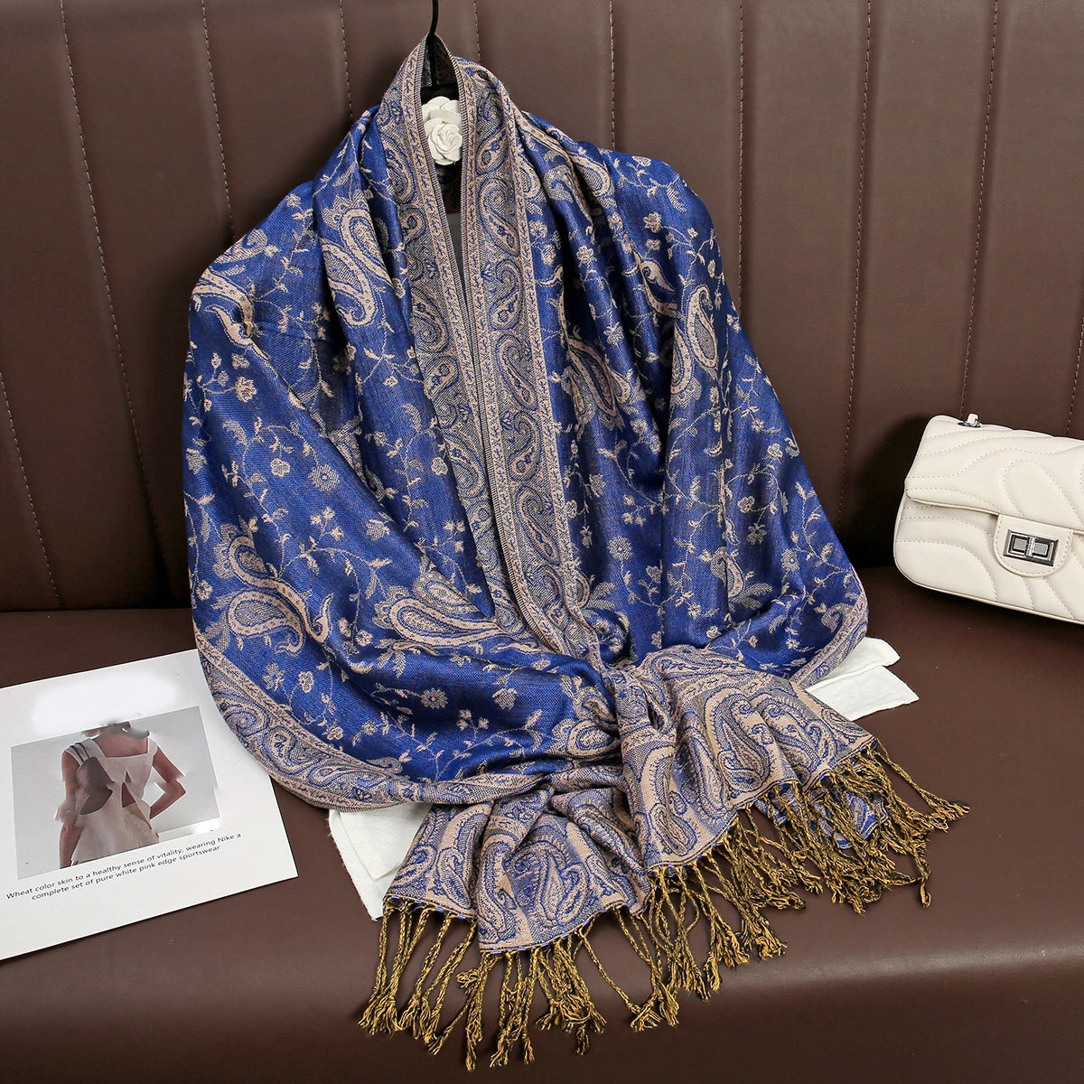 Foulard Print Shawl