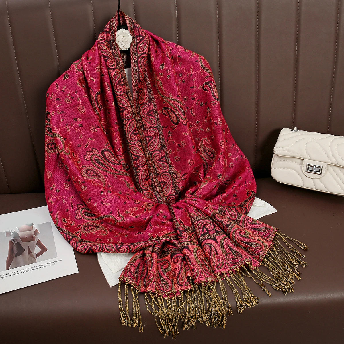 Foulard Print Shawl