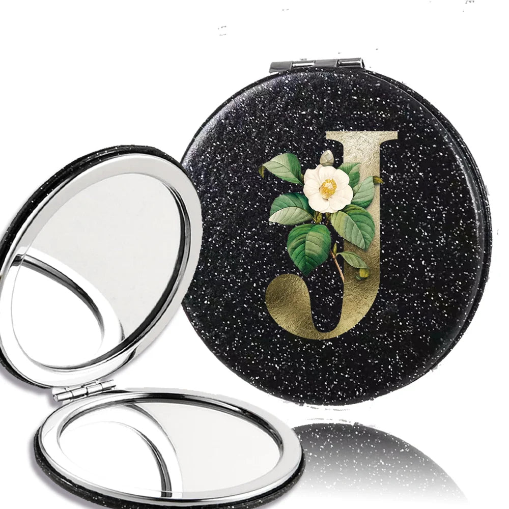Glint Letter Floral Mirror