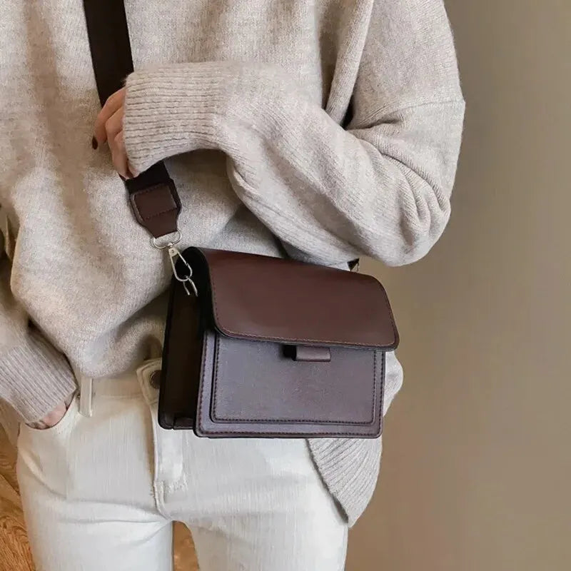 Designer Leather Crossbody Bag
