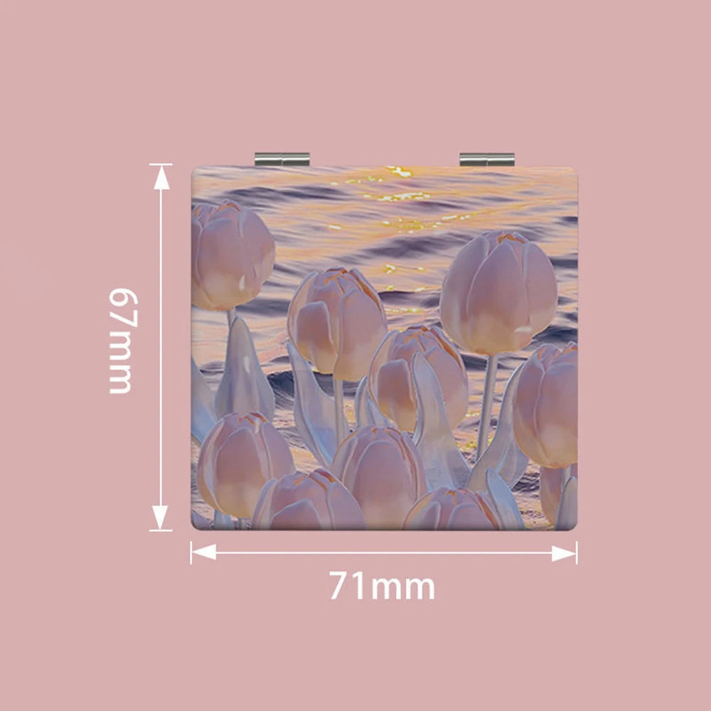 Floral Pocket Mirror